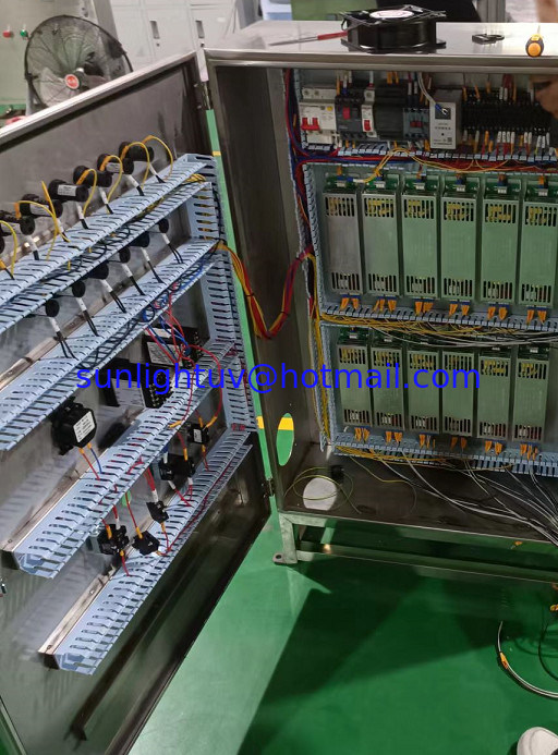 UVC water treatment control panel Power control cabinet with LED ...