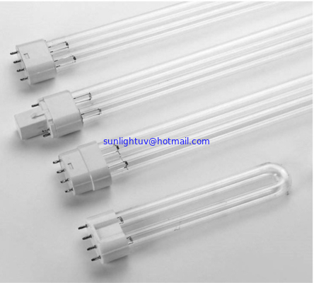 U shape 254nm 185nm Ultraviolet disinfection ozone UVC lamp germicidal UV light sterilization steri purifier