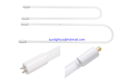 HO 240W U shape 254nm 185nm Ultraviolet disinfection ozone UVC germicidal light uv fluorescent lamp steri purifier