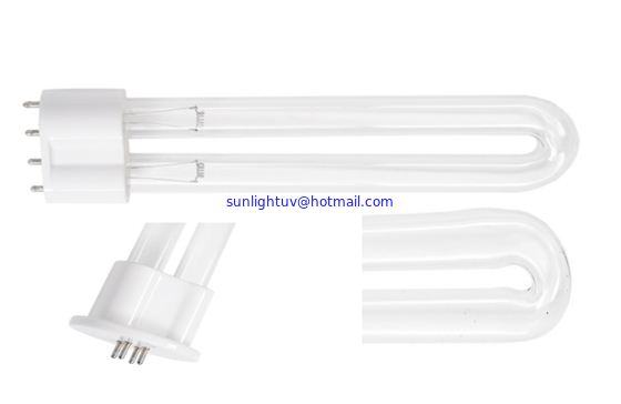 36W U shape 254nm 185nm Ultraviolet disinfection ozone UVC germicidal light uv fluorescent lamp steri purifier